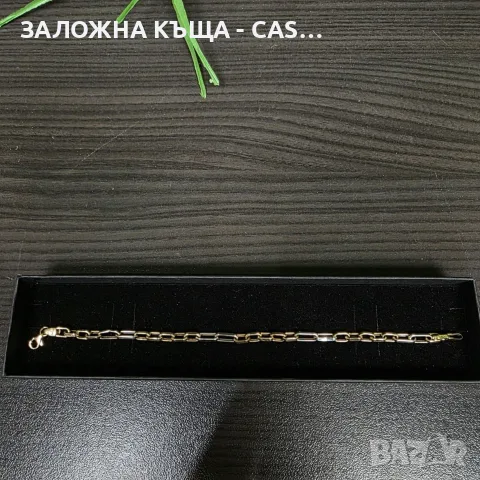 Златна гривна 14K (Проба 585) - 4.07 гр, снимка 2 - Гривни - 55692488