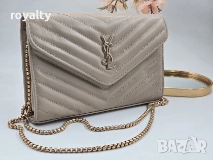 Yves Saint Laurent Нова Кожена Дамска Чанта YSL