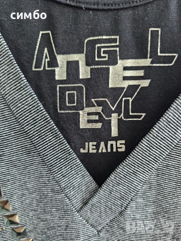 Angel Devil jeans мъжка блуза, снимка 3 - Тениски - 54881669