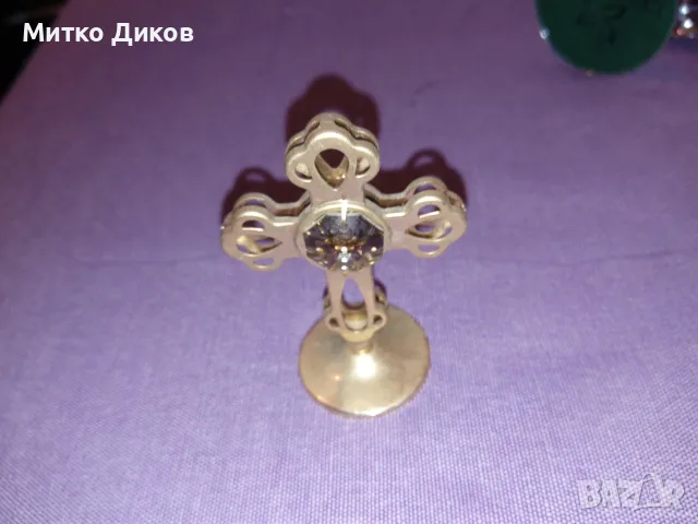 Cryst Craft фигурки нови Любов и кръст с камъни Сваровски, снимка 5 - Други - 55568789
