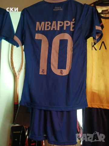 НОВО!!! Детски футболен екип МБАПЕ РЕАЛ МАДРИД MBAPPE, снимка 6 - Футбол - 46472151