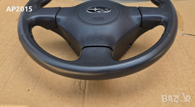 Кожен Волан с Airbag Subaru Impreza 2006 , снимка 3 - Части - 54838800