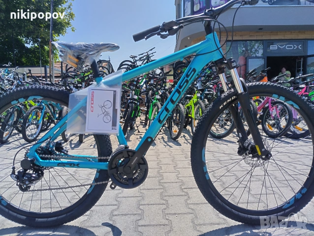 CROSS Велосипед 27.5" GRX 7 hdb син, снимка 12 - Велосипеди - 54645526