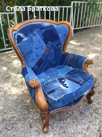 Тапицерски услуги / Дънкови дамаски , снимка 12 - Дивани и мека мебел - 24866461