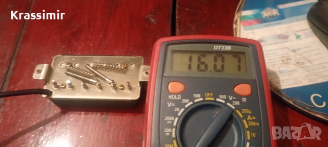 Bridge Pickup Alnico 5  Адаптер за китара. , снимка 3 - Китари - 54722964