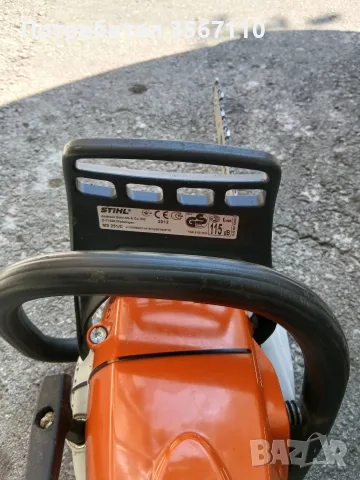 Резачка Stihl Ms 251, снимка 3 - Моторни триони/резачки - 55575006