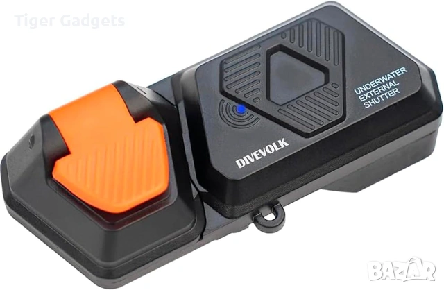 DIVEVOLK Underwater External Shutter за SeaTouch 4 Max Series – Подводен Bluetooth спусък за смартфо