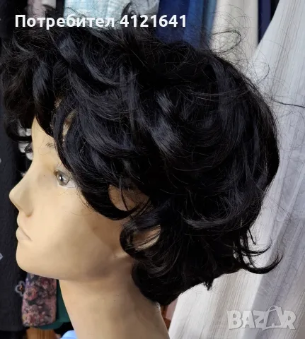 Перука кестенява, къса, нова, снимка 2 - Аксесоари за коса - 55295938