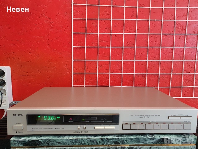Тунер DENON TU-747, снимка 2 - Ресийвъри, усилватели, смесителни пултове - 54959497