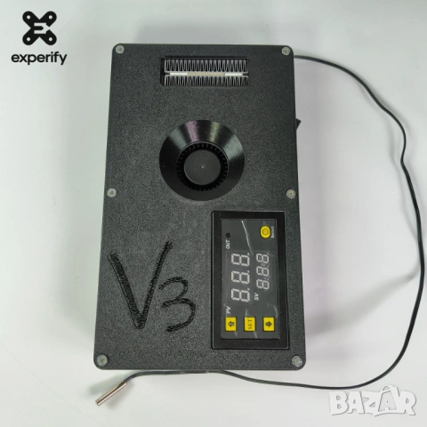 Нагревател за камера на 3D принтер с термостат Cheater V3 100W, снимка 3 - Друга електроника - 54671009
