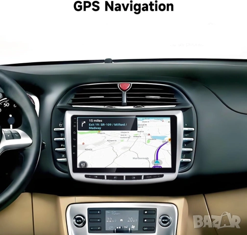 Мултимедия за Lancia Delta 2009-2019 , Android, Навигация, Waze, Carplay, Андроид, двоен дин, снимка 8 - Аксесоари и консумативи - 55113693