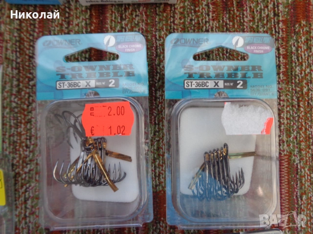 Джиг глави,силикони,воблери,тройни куки., снимка 4 - Такъми - 52502795