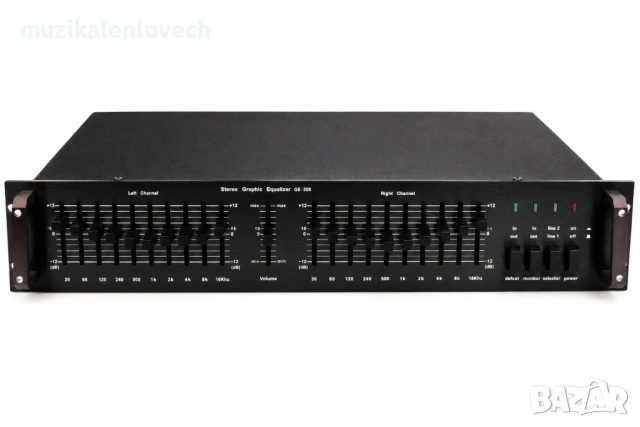 Stereo Graphic Equalizer GE-206 made in JAPAN 1980 /HI-Fi графичен еквилайзер/