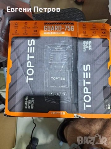 преносим детектор за кислород (O₂), модел TopTes Guard-756., снимка 2 - Друга електроника - 54918504