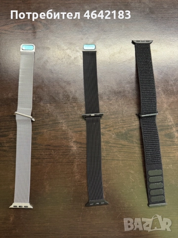 Комплект каишки за Apple Watch Series 10 42mm, снимка 2 - Смарт часовници - 55451270
