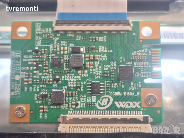 TCon BOARD ,DCBBM-H160A_01, for 32inc DISPLAY LMDS315-D19D, CROWN  модел 32D19AWS