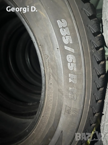 Зимни Гуми Michelin 235/65/18, снимка 4 - Гуми и джанти - 54475420