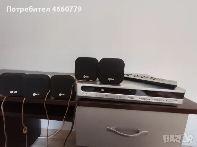 DVD плеър LG  и 5 тонклона, снимка 2 - Плейъри, домашно кино, прожектори - 55445931