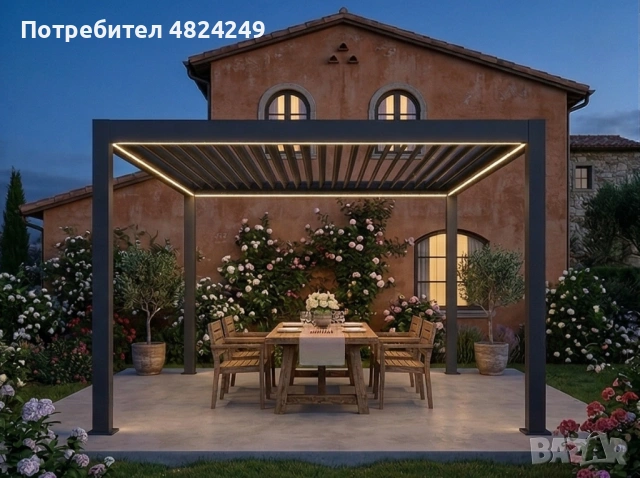 АЛУМИНИЕВИ БИОКЛИМАТИЧНИ ПЕРГОЛИ, снимка 11 - Други - 54499915
