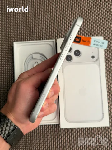 НОВ❗️iPhone 17 Pro Max ⚠️Лизинг от 42€/мес ⚠️Silver ❗️ГАРАНЦИЯ 256Gb⚠️, снимка 6 - Apple iPhone - 55574125