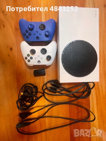 XBOX S с два контрлера, зареждаща батерия и гаранция , снимка 3 - Xbox конзоли - 54772522