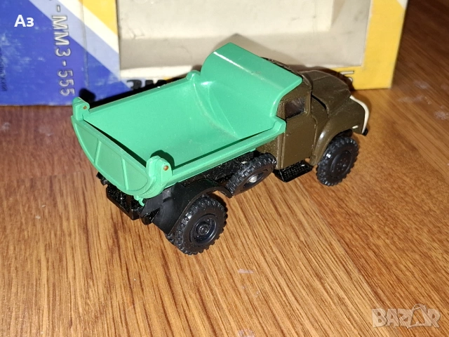 Соц руски модел на ЗИЛ-ММ3-555  1:43 Сделано в СССР USSR, снимка 10 - Колекции - 54046031