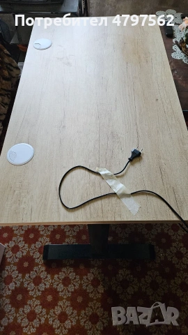 Електрическо регулируемо бюро ChairPro Ergo Desk Basic (118x68 см) – Като ново!, снимка 4 - Бюра - 55223122