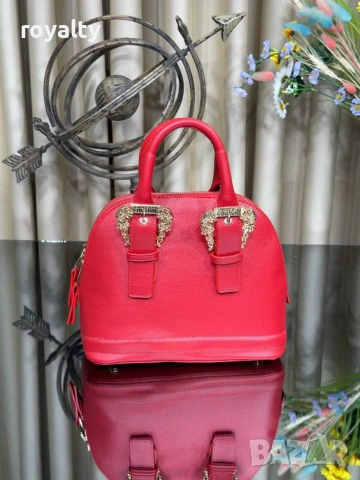 Versace Нова Дамска Кожена Чанта Различни Цветове , снимка 9 - Чанти - 55288945