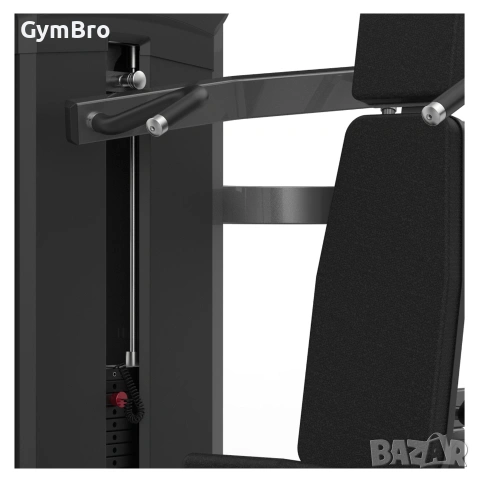 Real Leader M3-1007 – професионална раменна преса от седеж / Seated Shoulder Press, снимка 6 - Фитнес уреди - 55274665