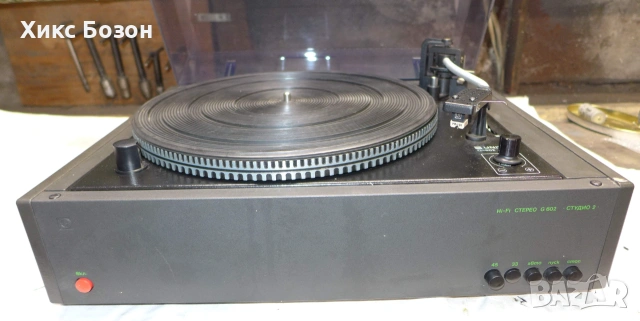 Качествен грамофон Unitra G 602 /1981г. от сета Студио 2х35, снимка 6 - Грамофони - 53244842
