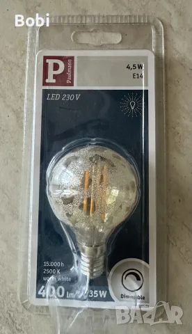 Paulmann LED Димируема крушка E14/4,5W/230V 2500K
