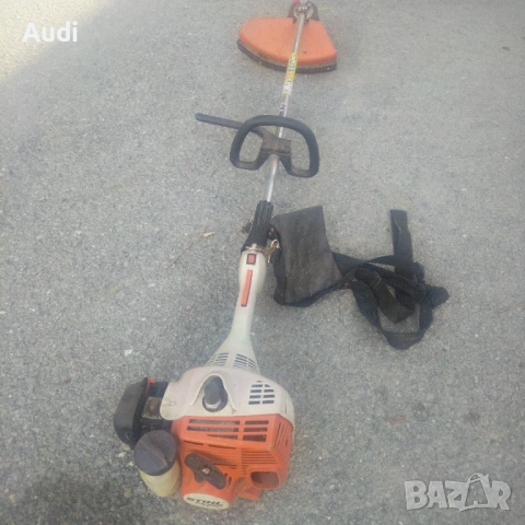 Бензинов тример храсторез за косене на трева STIHL FS55R, снимка 2 - Градинска техника - 54947210