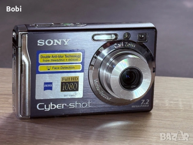 Sony Cyber-shot DSC-W120 – Carl Zeiss , снимка 12 - Фотоапарати - 54943696