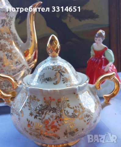 Баварски комплект в златно , снимка 5 - Сервизи - 55051584