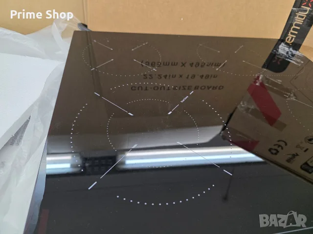 Стъклокерамичен плот за вграждане 7200W, 4 зони, 59 см, Hermitlux HVC4S01, снимка 11 - Котлони - 55688904
