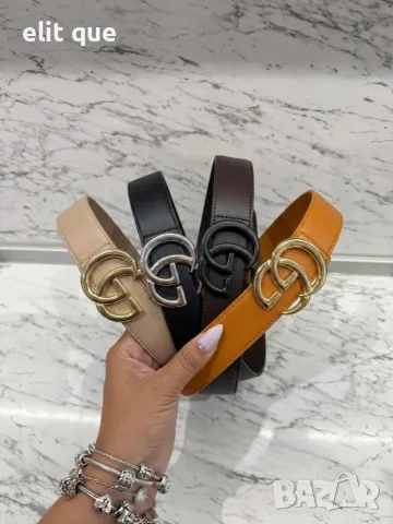 колани от естествена кожа в кутия Gucci 