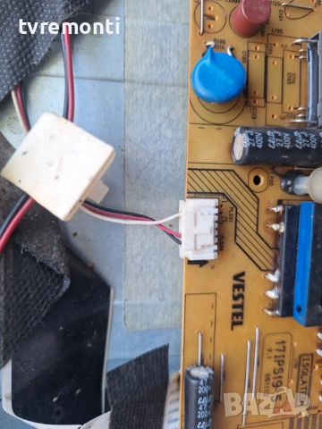 POWER BOARD ,17IPS19-5,V.1 061112 for 32inc DISPLAY VES315UNVL-N01 , Finlux 32F8072-T  , снимка 3 - Части и Платки - 54702920