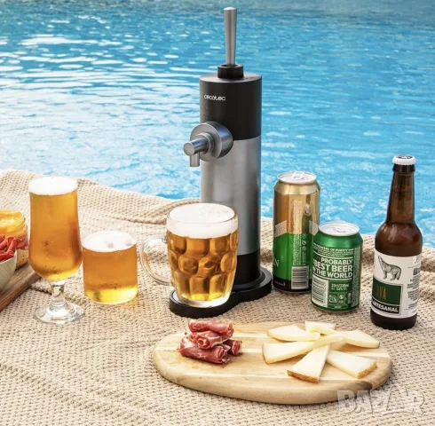 портативен диспенсър за бира Cecotec Beerflow 500