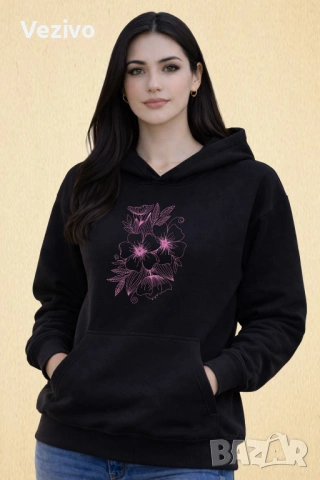 цветя, снимка 2 - Суичъри - 54079484