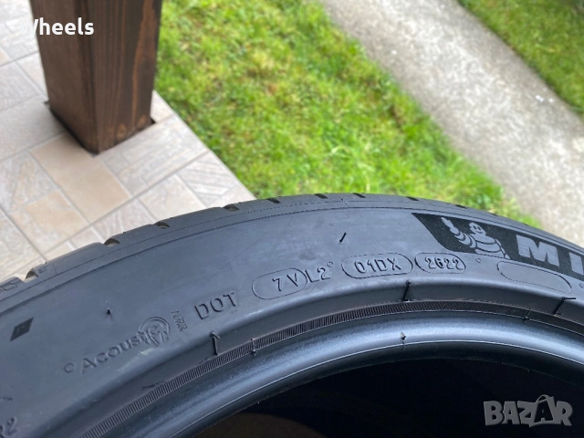 2бр. Летни гуми 255/40/20 Michelin Pilot Sport EV 101W XL DOT2622, снимка 6 - Гуми и джанти - 54482766