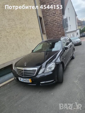 Продаваме нашият верен семеен автомобил- Mercedes E300 CDI