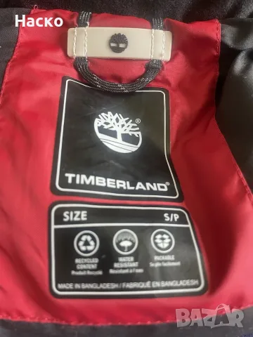 Нов мъжки/унисекс пухен елек Timberland size S, снимка 3 - Якета - 55686715