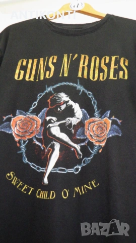 GUNS N' ROSES Sweet Child O' Mine Тениска / Оригинален мърч, снимка 2 - Тениски - 54566584