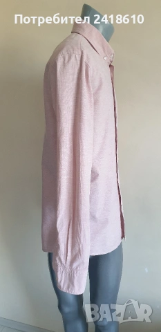 Hugo Boss Cotton Slim  Fit Cotton Mens Size L ОРИГИНАЛ! Мъжка Риза!, снимка 16 - Ризи - 54767636