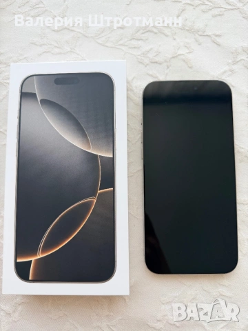 iPhone 16 Pro Max , Natural Titanium, 256gb, снимка 2 - Apple iPhone - 54510285