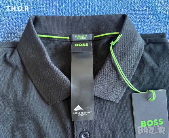Boss / Armani Exchange Polo Shirt ОРИГИНАЛНИ мъжки поло тениски - M, снимка 12 - Тениски - 54982719
