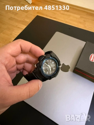 Здрав Casio G-Shock AWG-M100A - Радио сверяване и Солар (Tough Solar), снимка 2 - Мъжки - 54827045