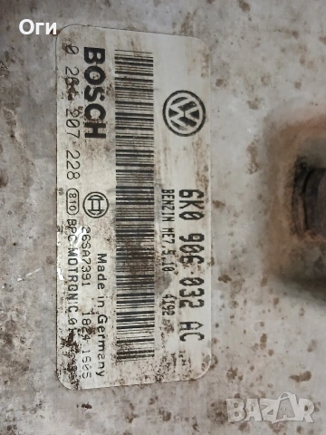 Компютър за Сеат Ибиза и Кордоба 1.4 MPI  99-01г.  6K0 906 032 AC / 6K0906032AC, снимка 2 - Части - 54345679
