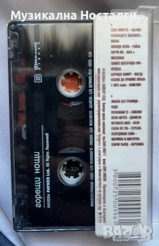 Горещи Нощи , снимка 2 - Аудио касети - 54120152