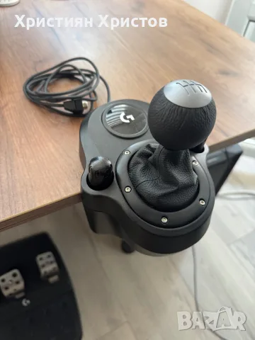 Logitech g923 SE + shifter, снимка 6 - PlayStation конзоли - 55515572